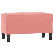 Panca/panca 70 x 35 x 41 cm velluto rosa 02_0010615