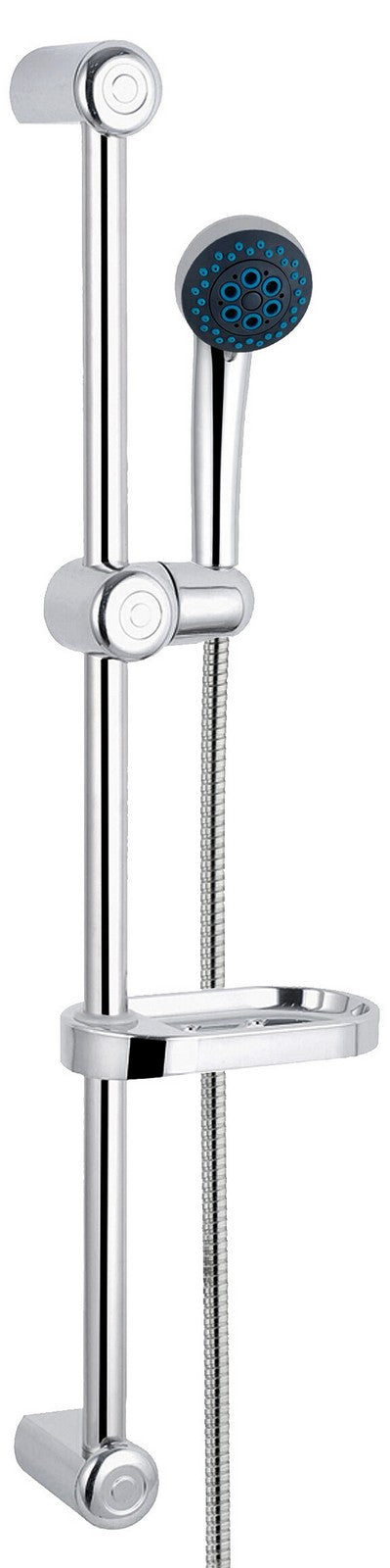 saliscendi 60 cm d.20 fast con portasapone cr. a79 cod:ferx.93311