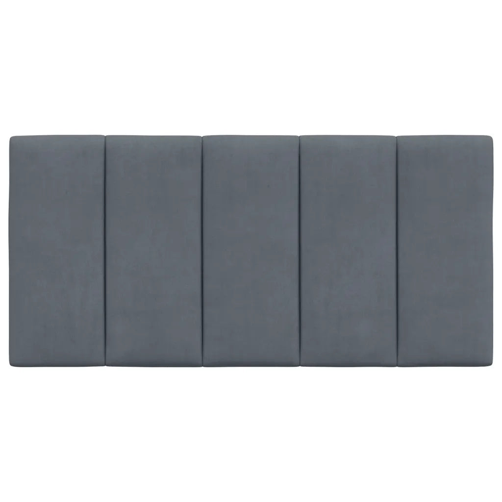 Cuscino testiera Hanko Grigio Scuro 100 cm Velluto 3207721