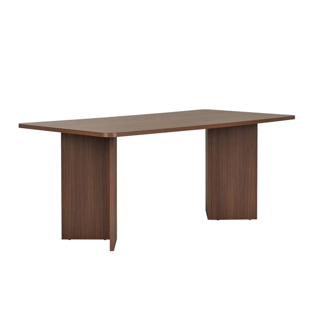 Tavolo da pranzo in legno "Linza" 180 x 90 x 75 cm - Noce