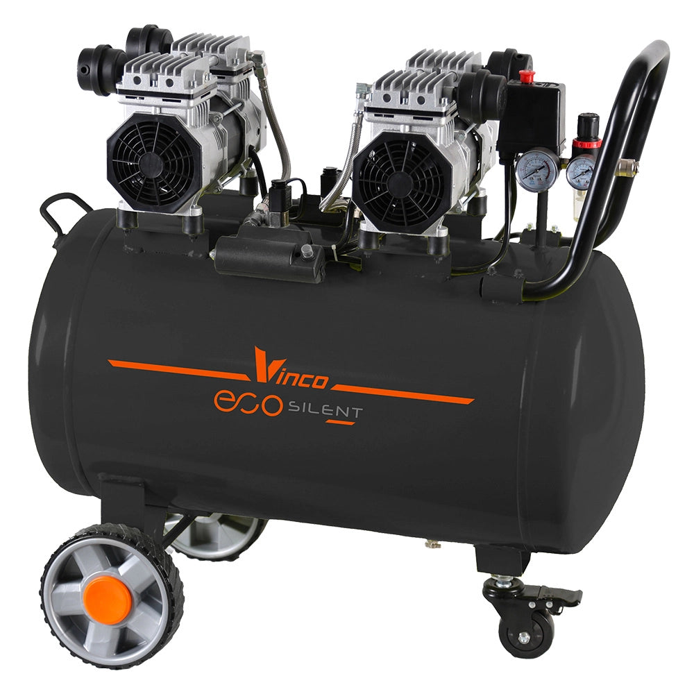 Compressore Silenziato Hp 3 Oil Free Vinco Ecosilent 100 lt