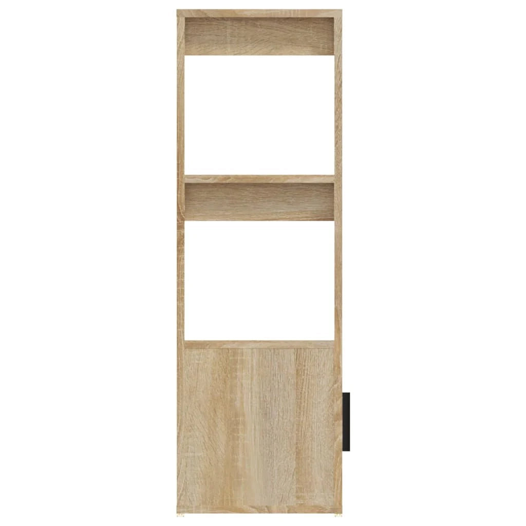 Buffet credenza cassettiera armadio mobile contenitore organizer cucina soggiorno rovere Sonoma 80 x 30 x 90 cm legno ingegnerizzato marrone 02_0031715