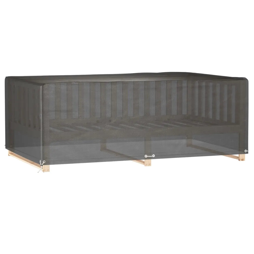Copri Mobili Giardino | Telone per mobili da esterni 2 pz 12Occhielli 213x132x75cm Rettangolare