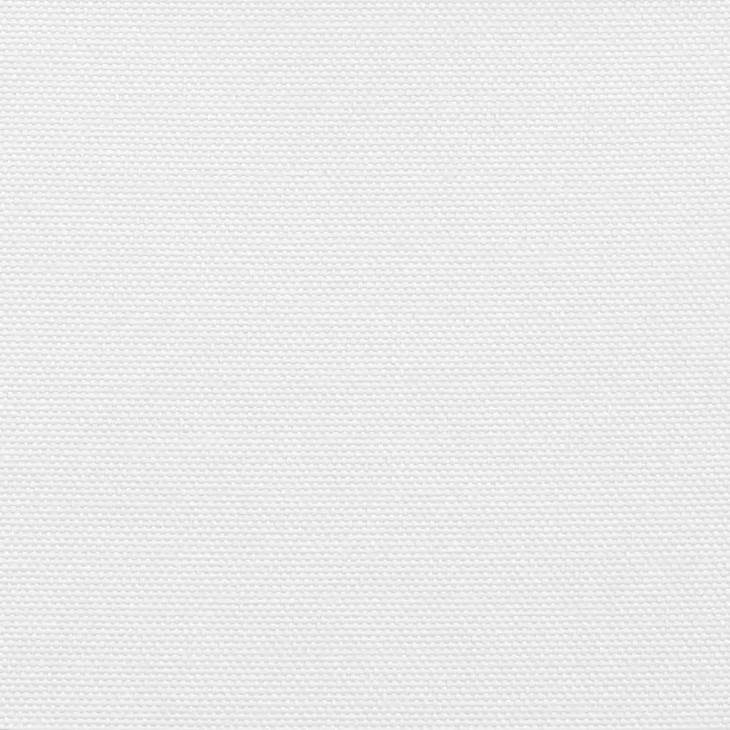 Parasole a Vela in Tela Oxford Quadrata 6x6 m Bianco
