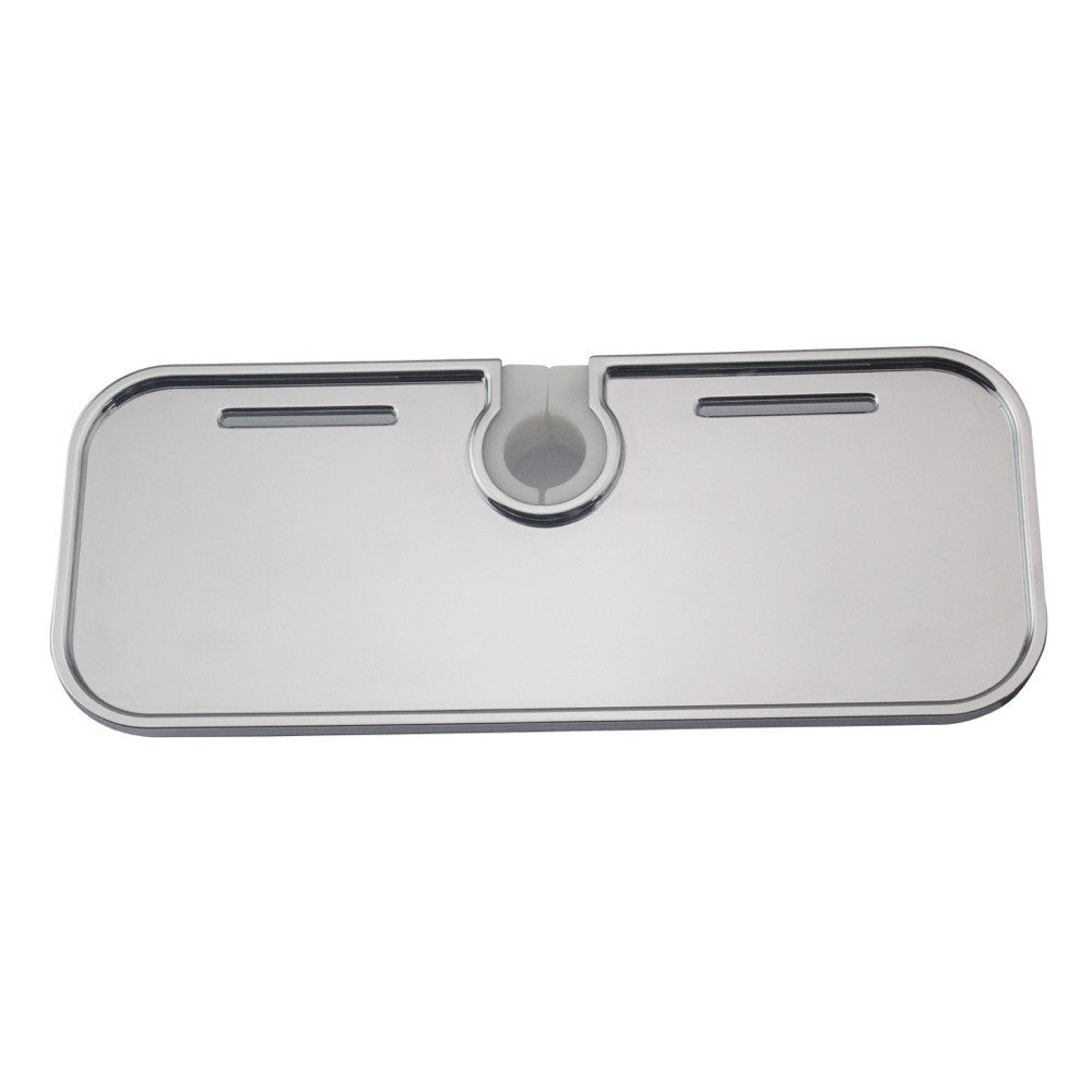 Mensola doccia bassa porta oggetti x asta 22-25-32 mm cromo