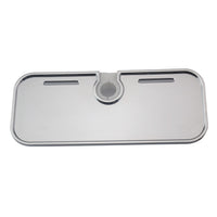 Mensola doccia bassa porta oggetti x asta 22-25-32 mm cromo