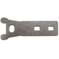 portalucchetto piano acciaio zincato mm 8x155 cod:ferx.9333