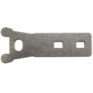 portalucchetto piano acciaio zincato mm 8x155 cod:ferx.9333