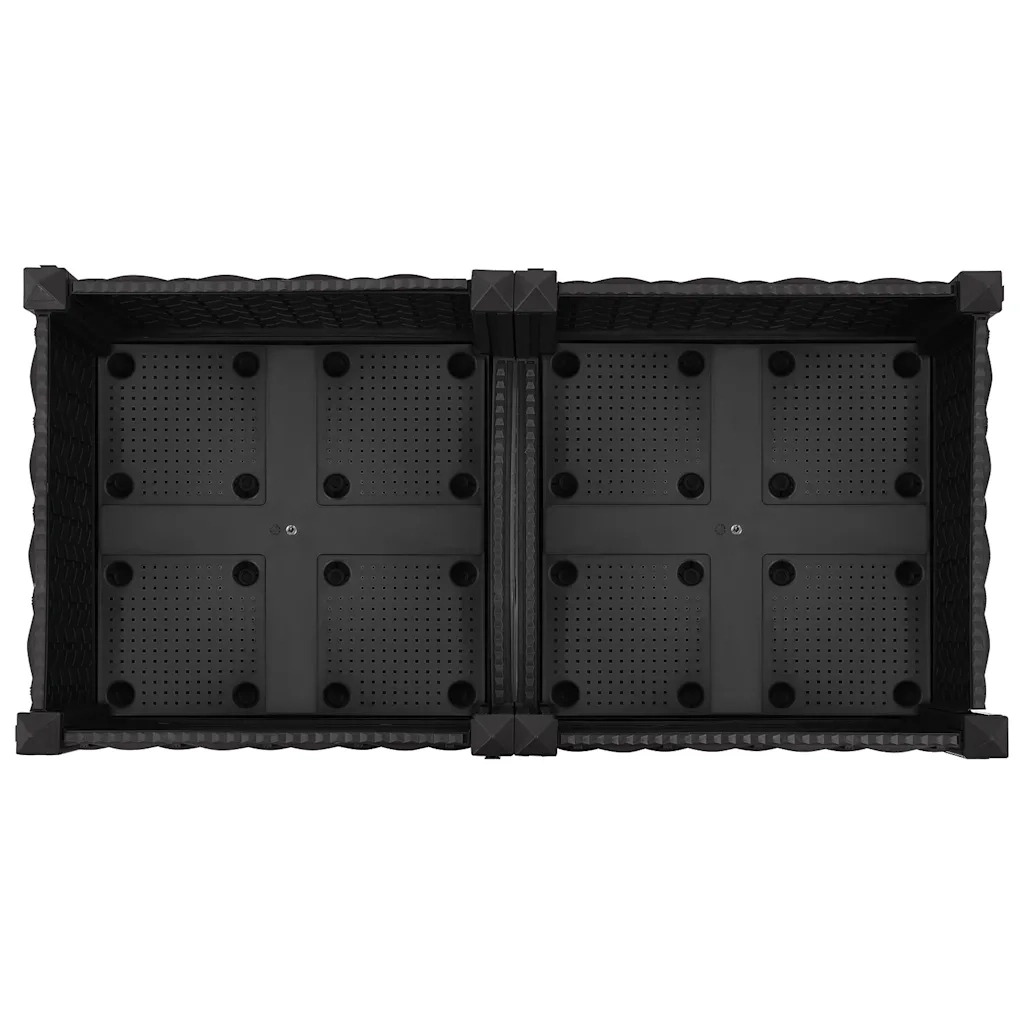 Fioriera Rialzata 80x40x71 cm in Polipropilene
