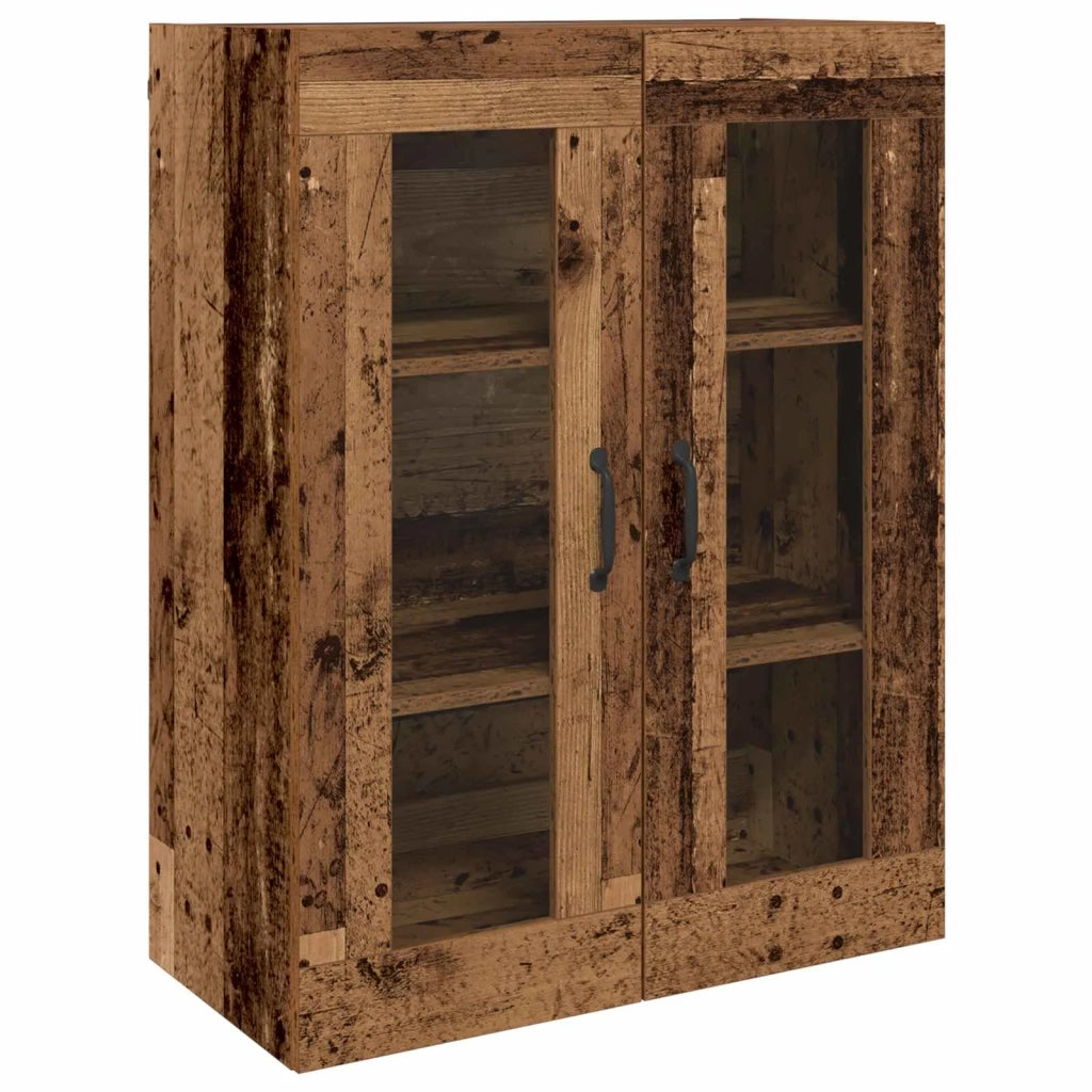 Credenza 2 pcs Legno vecchio Legno multistrato 3394587