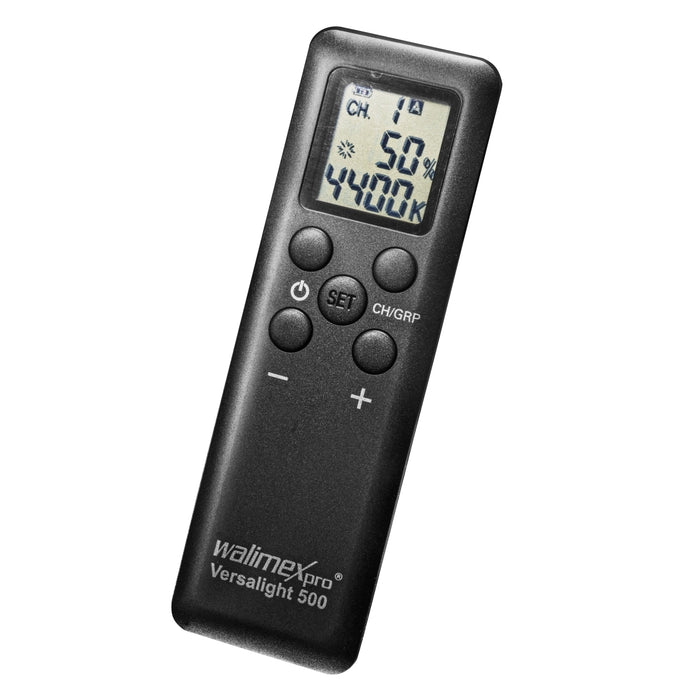 walimex pro LED Versalight 500 Daylight Set - composto da luce a pannello e treppiede per lampada fino a 260 cm