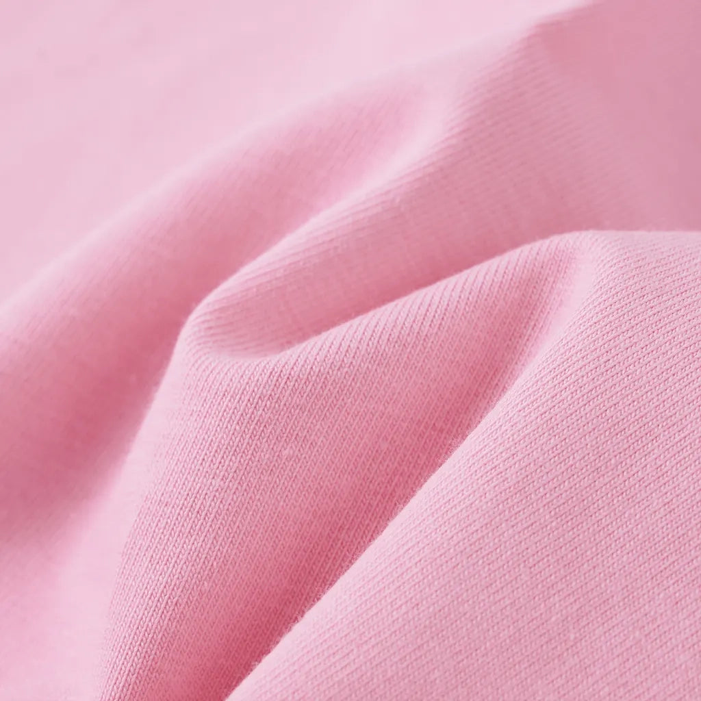 Maglietta da Bambina a Maniche Corte Fucsia 104 10680
