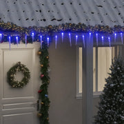 Luce Natale a Ghiacciolo 200 LED Blu 20 m Acrilico PVC 356229