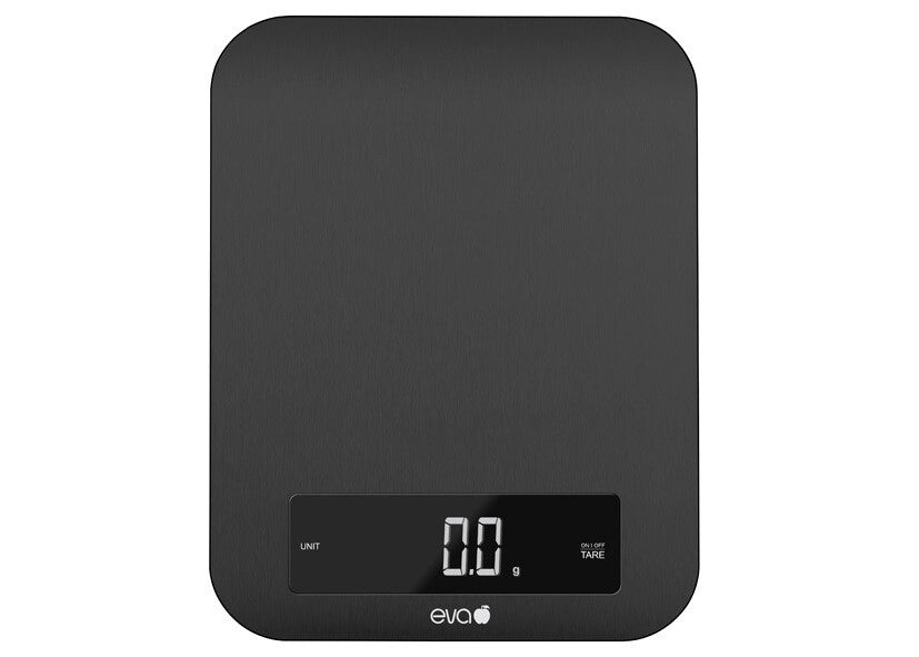 Bilancia da Cucina Digitale Color Antracite 10 kg div.1 g Eva Collection