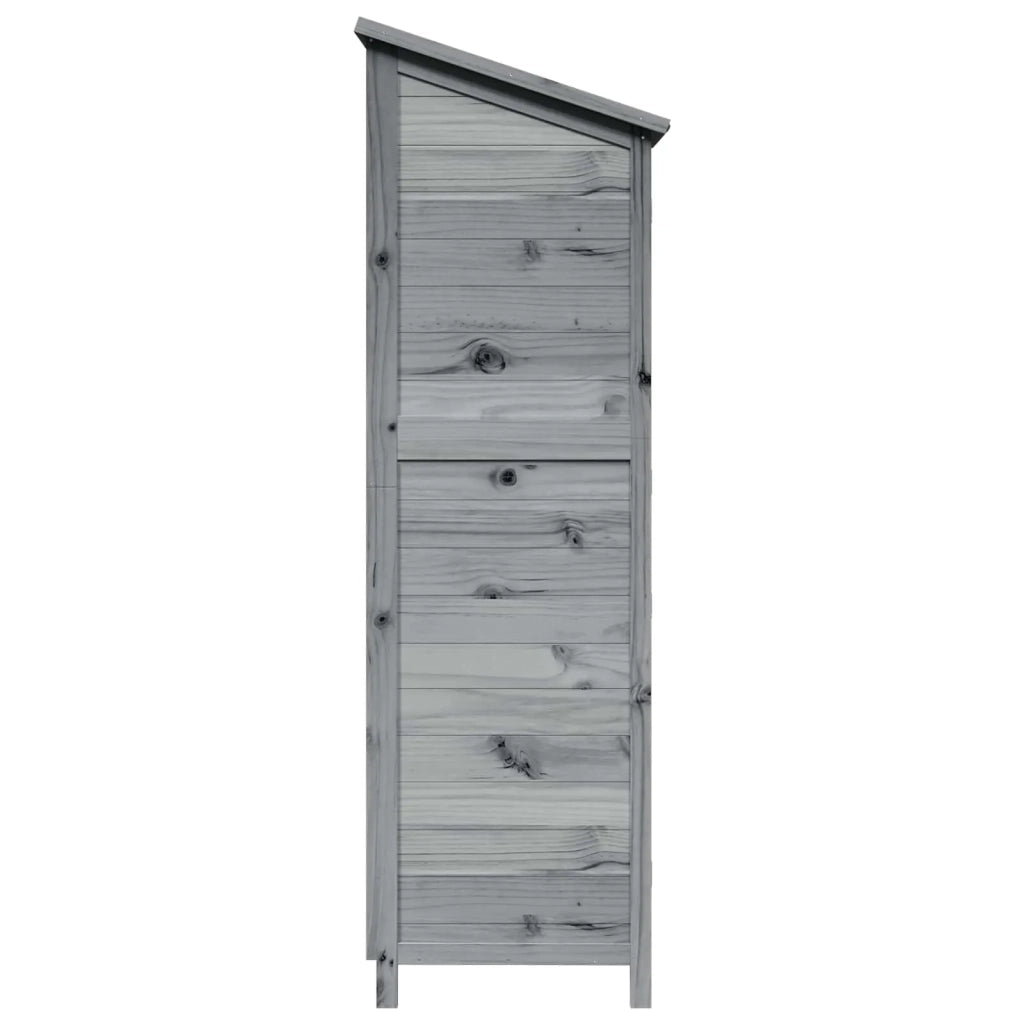 Capanno da Giardino Grigio 59 x 56 x 176 cm CFW7184500