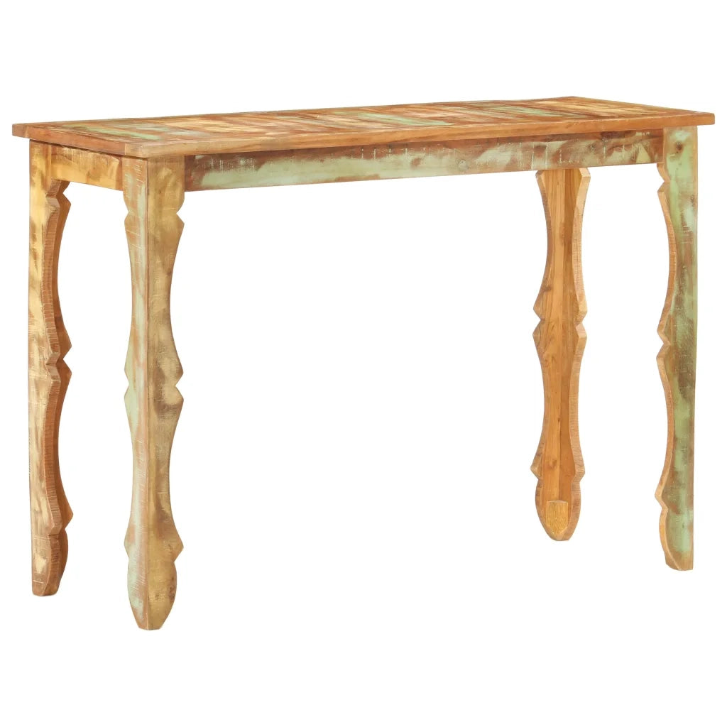 Tavolo Consolle 110x40x76 cm in Legno Massello di Recupero 286492
