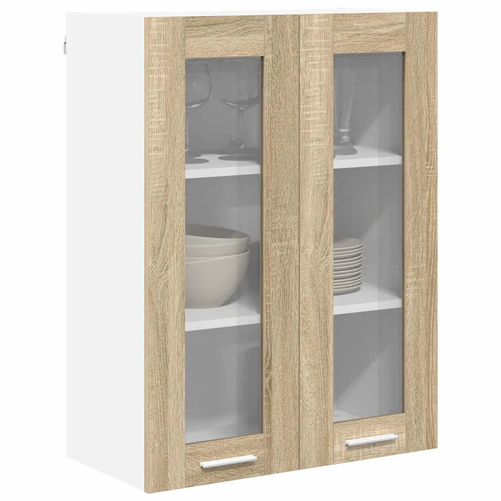 Armadio pensile Rovere Sonoma 60 x 31 x 80 cm Legno multistrato 884316