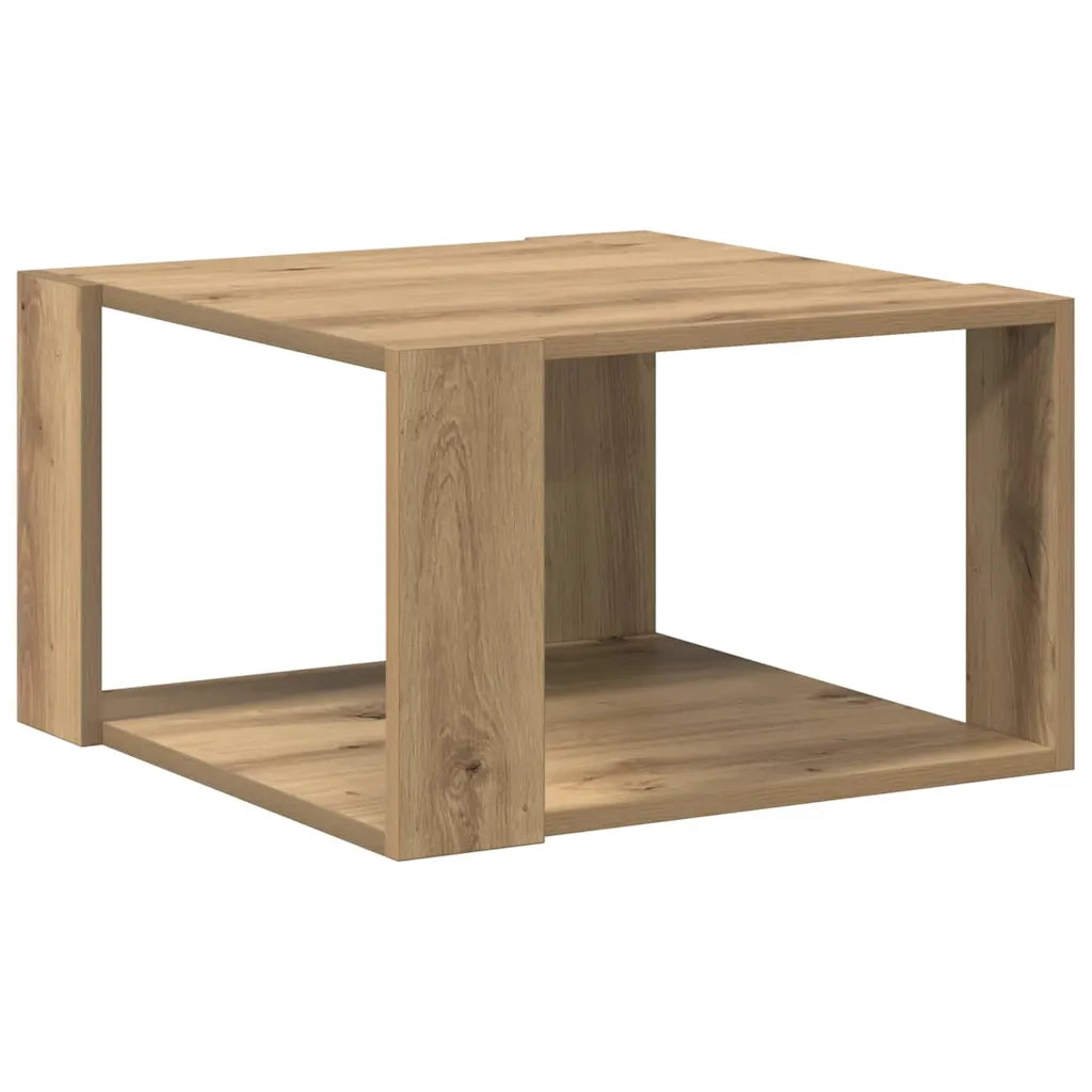 Tavolino da salotto Rovere artigianale 51,5 x 51,5 x 30 cm 869216