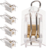 5 Set di Corda per Tendine - Materiale Duraturo - Leggero - Struttura Compatta - Adatto per Utilizzo Lungo il Tempo - Corda per Tendine
