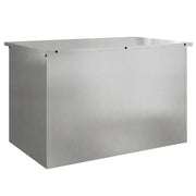 Scatola di Stoccaggio Esterno Argento 80 x 50,5 x 50 cm Acciaio CFW8024123