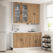 Unità Cucina KALMAR 4 pz Rovere Artigianale 3438314