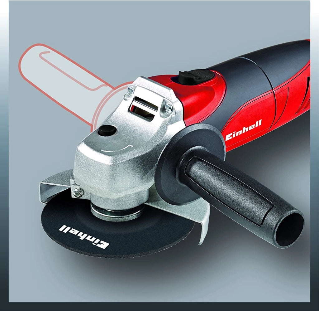 Smerigliatrice Angolare Einhell TC-AG 125 Kit con 2 Dischi da Taglio