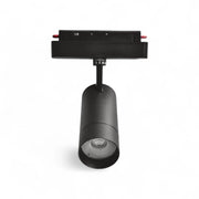 Faretto LED per Binario Magnetico 48V 10W 955lm CRI>90 Orientabile CCT Switch Luce Calda, Fredda, Naturale