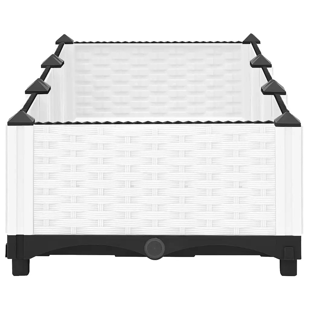 Fioriera Rialzata 120x40x23 cm in Polipropilene 153306