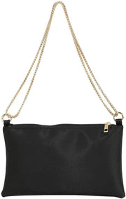 Borsa da Spalla per Donna con Portafoglio per Festa di Matrimonio Crossbody Nero