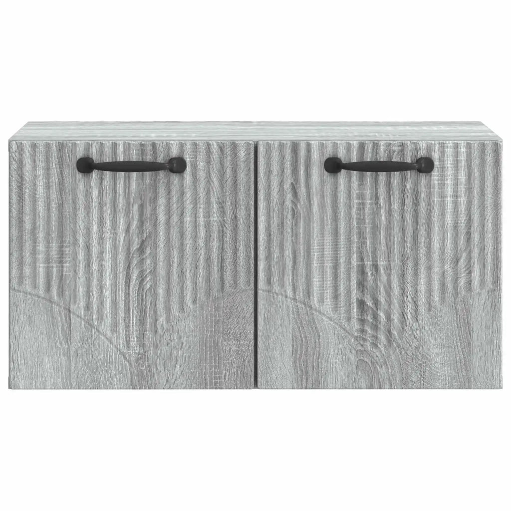 Mobile Porta TV da Muro Grigio Sonoma 59,5 x 31 x 30 cm