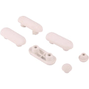 Sedile coperchio puffer 598123 per sedili wc renova, bianco