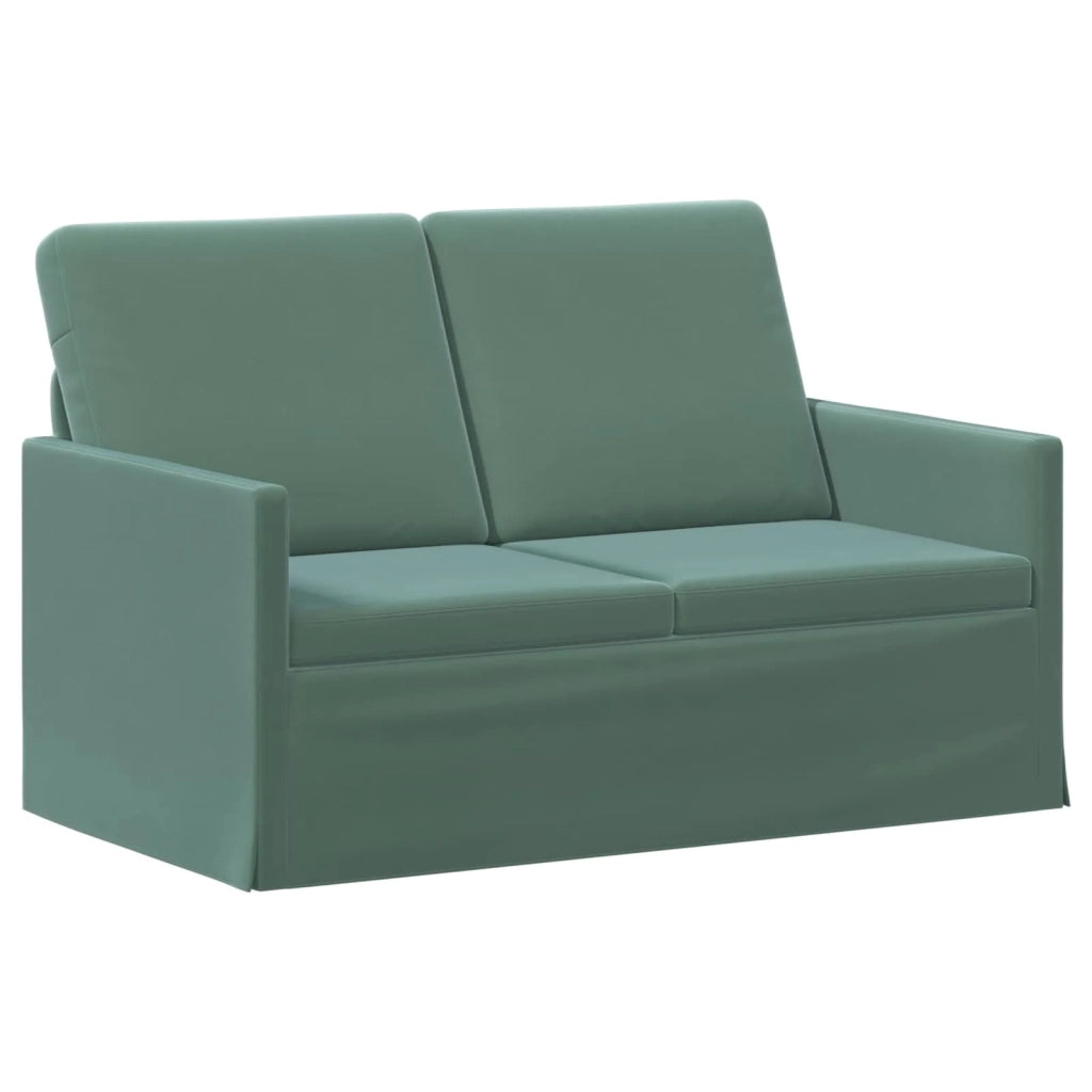 Set di divani 2 pcs Verde Mare Velluto (V) 3433201