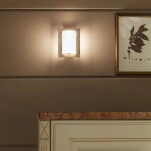 APPLIQUE DA PARETE EFFETTO RUGGINE 1XE27 MET WALLY LINEALIGHT