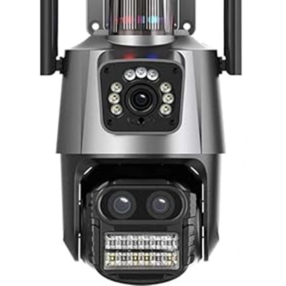 Trade Shop - Telecamera Per Sicurezza Domestica Wireless Esterna Zoom 8x Cam Video Sorveglianza -