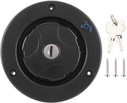 Attrezzatura per la regolazione dell'acqua - Ingresso chiuso con tappo idropneumatico - Cappuccio impermeabile - Realizzato in plastica - Incluso chiave da 2 - Adatto per porte da 30-40mm