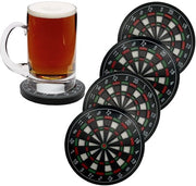 Set di 4 Sostituenti per Bicchieri da Bar, Ondersuolanti Antiscivolo per Bicchieri da Vino, Calici e Fiaschi, Resistenti al Calore, Laviabili, per Casa, Bar e Ristorante