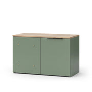 Vicco Credenza Verde 80 x 50 cm con porta