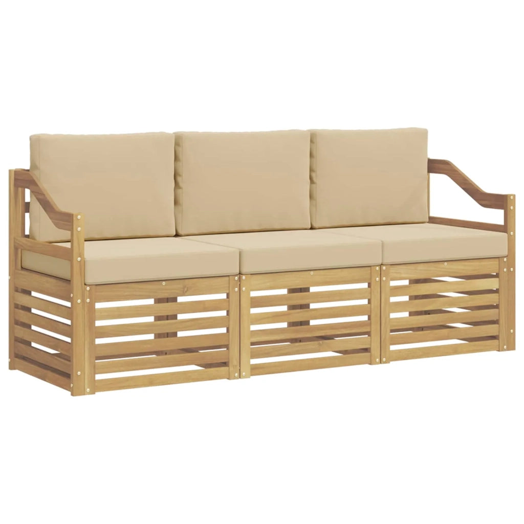 Set divani Legno di Acacia Massello