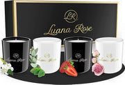 Set di candele profumate, candele aroma, set di regalo candele 4pz