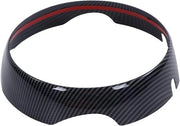 Pannello di Navigazione Trim 6.5" Schermo GPS Copertura Accessori Interni Fibra di Carbonio Upgrade di Stile Facelift di Sostituzione per Hatchback MINI Cooper F55 F56 F57 2014-2023
