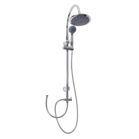 Colonna doccia serie gru con soffione di diametro 20 cm e doccino 5 funzioni