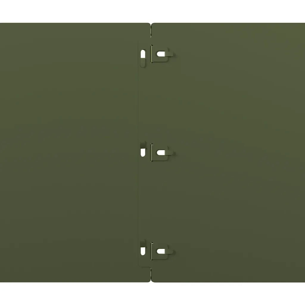 Bordure per Prato 20 pz Verde Oliva Acciaio Laminato a Freddo CFW7765292