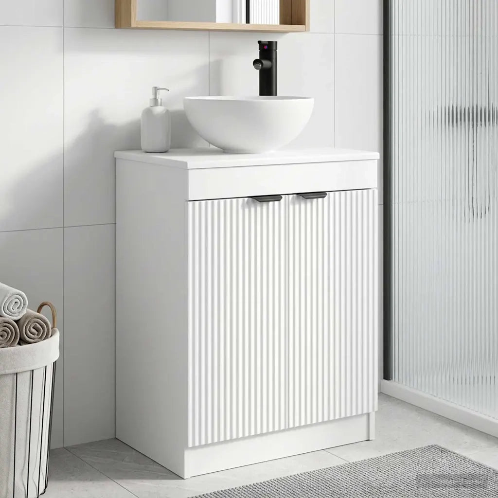 Mobile da bagno con lavabo Bianco 54 x 35 x 83 cm