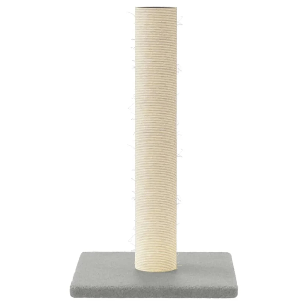 Tiragraffi per gatti Mobili per arrampicata su torre Raschietto per gatti piattaforma da arrampicata trasparente 22 x 22 x 45 cm grigio 02_0022764