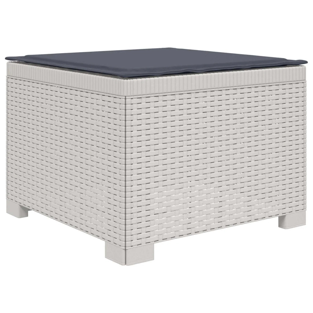 Divano da Giardino a 1 Posto con Cuscino Aspetto Rattan PP 8011771