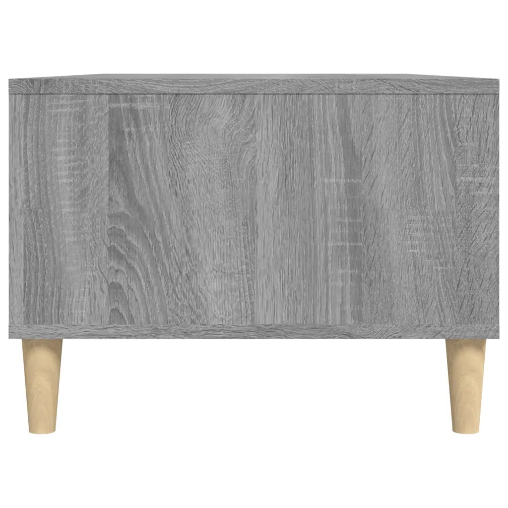Tavolino Salotto Grigio Sonoma 90x50x36,5 cm Legno Multistrato 821066