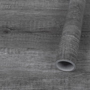 Verniciatura autoadesiva in vinile - Finestra decorativa per pareti - Grigio - Decorativo per muri - Impermeabile - 40 x 300 cm