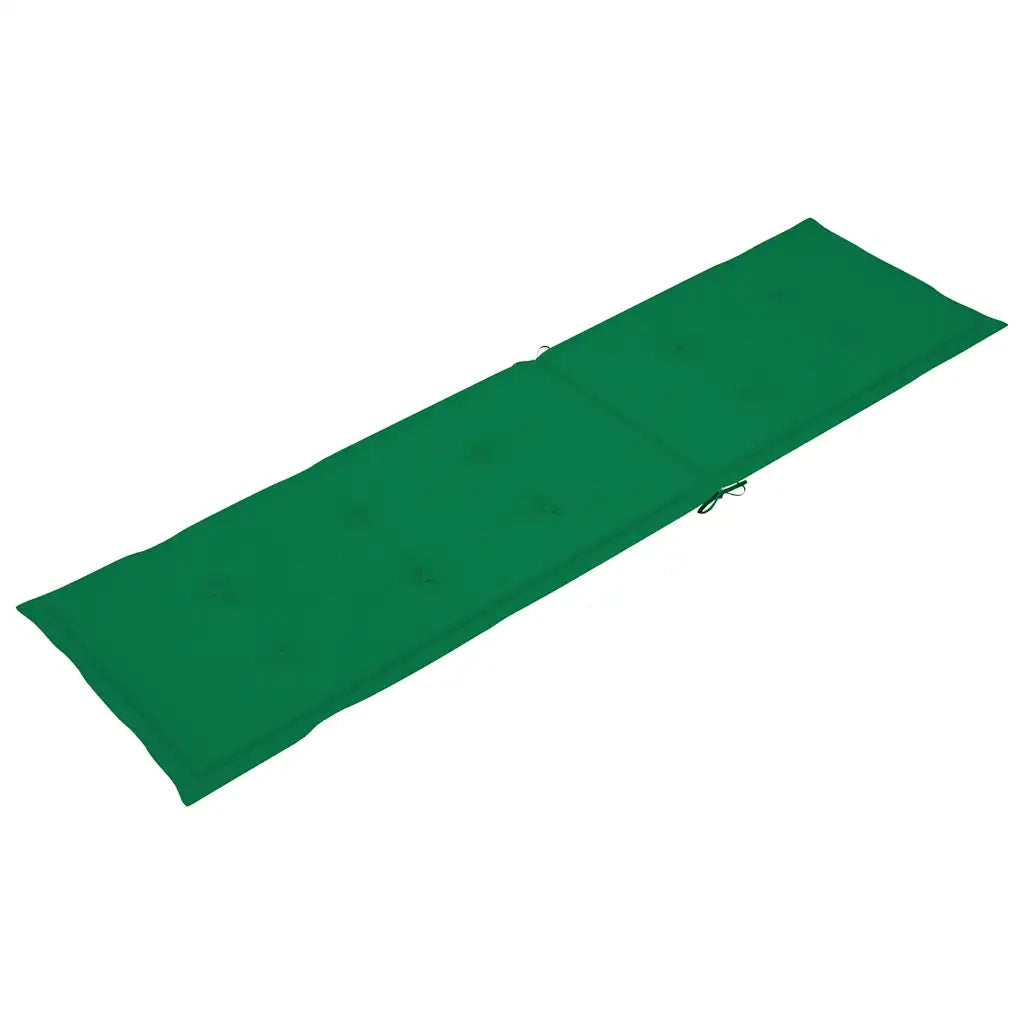 Sdraio da Esterni con Poggiapiedi e Cuscino Massello d'Acacia cod mxl 75982