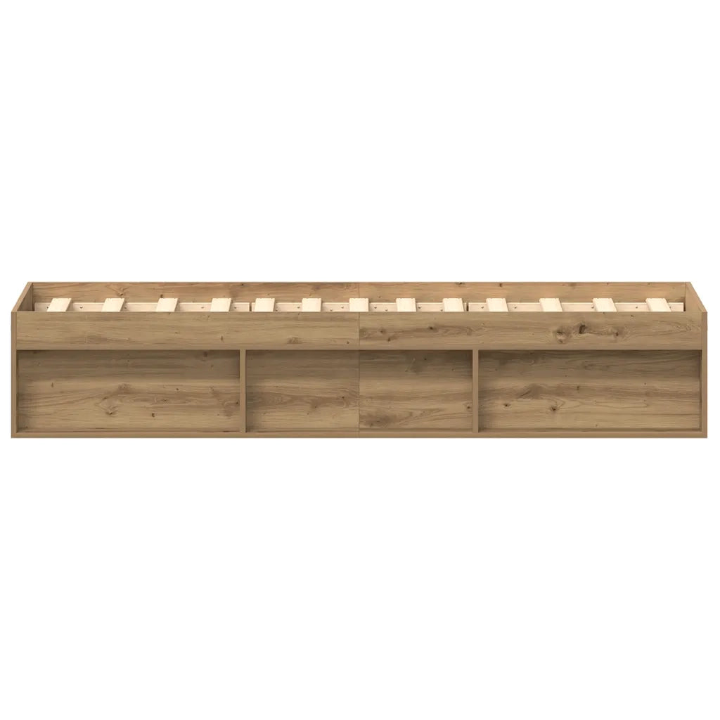 Giroletto senza Materasso Rovere Artigianale 75x190 cm 3329310