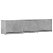 Mobile TV-Credenza per TV Calcestruzzo 165 x 34 x 40 cm Legno multistrato